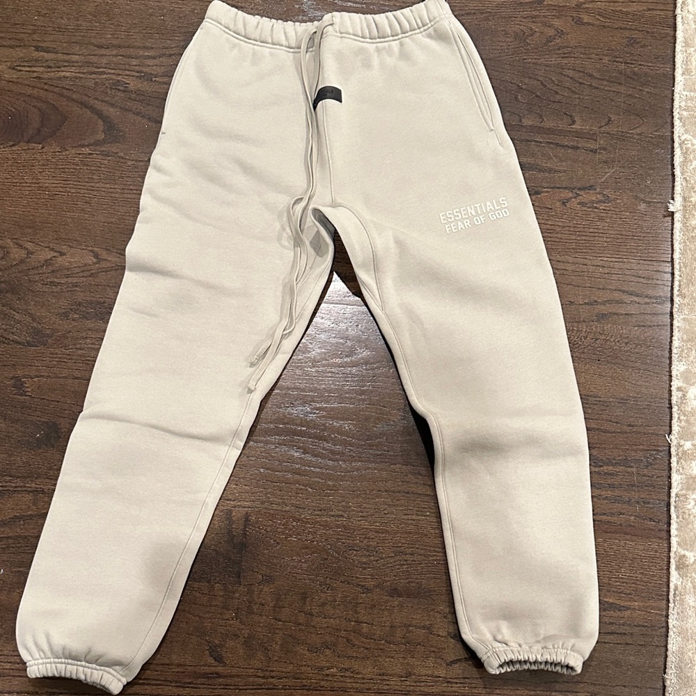 Essentials Beige Joggers